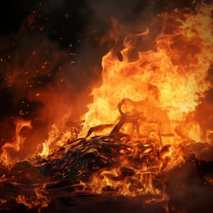 Flame Meditation: Tranquil Fire Sounds for Focus - Zen Meditation Garden