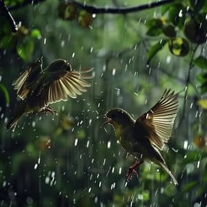 Binaural Rain and Birds: Soothing Nature Sounds for Sleep - Music for Sleeping Deeply