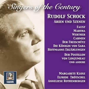 Singers of the Century: Rudolf Schock — Arias & Scenes - Rudolf Schock