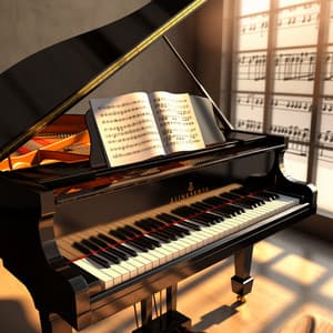 Study Echoes: Piano Academic Harmony - Peaceful Pianos