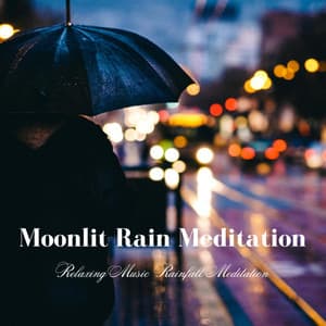 Moonlit Rain Meditation: Relaxing Music Rainfall Meditation - Rain Cloud