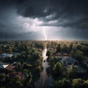 Relaxation in Rain's Embrace: Soothing Droplet Sounds - Relaxing Musk Ox