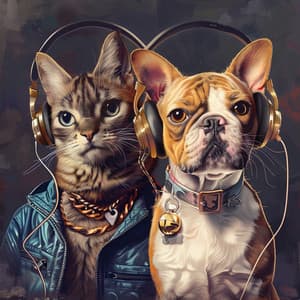 Hip Hop Paws: Pet Relaxation Beats - Cheerful Harmonies