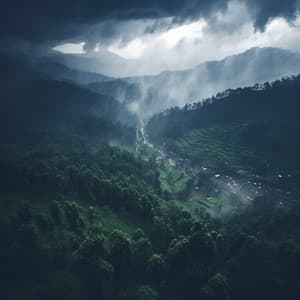 Meditación Del Trueno: Ritmos Ambientales Serenos - Los disparadores ASMR