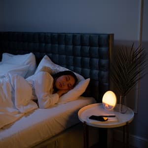 Moonlit Chill Music: Soothing Ocean Sleep Soundscapes - Sleeping Ocean