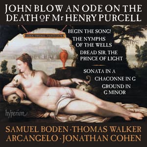 Blow: An Ode on the Death of Mr Henry Purcell & Other Works - John Blow
