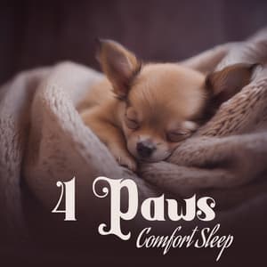 4 Paws Comfort Sleep: Calm and Joyful Music with Rain Sounds - Animal Melody Wizard