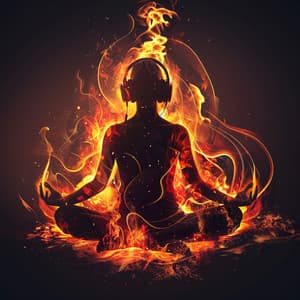 Meditation Beside the Fire: Reflective Tunes - Meditation for Healing