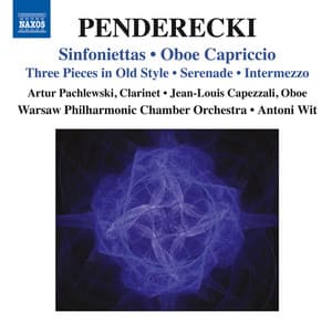 Penderecki: Sinfoniettas - Oboe Capriccio - Krzysztof Penderecki