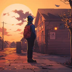 ビートと手紙：郵便配達員の穏やかな旅 - SlowFi Beats