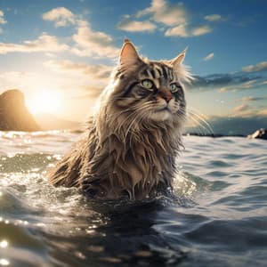 Deep Ocean Ballad for Content Kitties: Music by the Ocean - Ocean of Relax