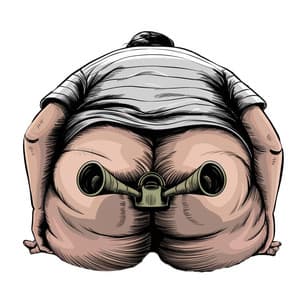 Papa's poepertje is net een toetertje! | Grappige vieze liedjes! - De Tekentovenaar