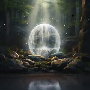 Calm Thunder Meditation: Harmonic Melodies - Womb Sounds Heartbeat