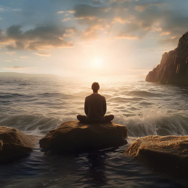 Oceanic Tranquility: Meditation Harmonies - Mellow Sunday Morning Music