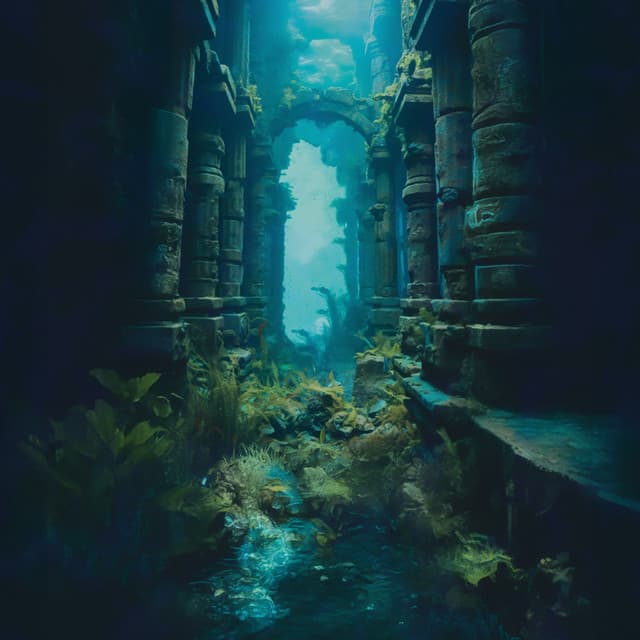Return to Atlantis: Healing Meditation with Water Sounds, Fantasy for Relaxation & Sleep - Calming Waters Consort