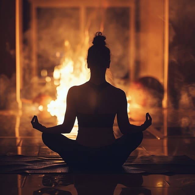 Meditación De Fuego Binaural Para La Paz Interior - Meditaciones Pacíficos