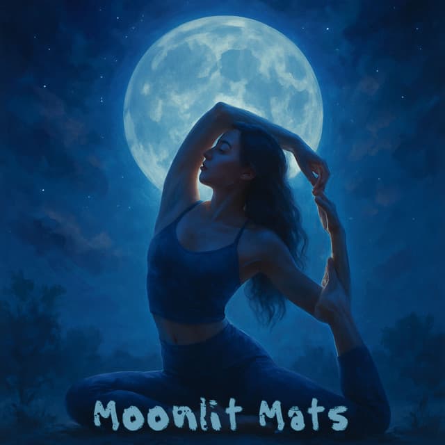 Moonlit Mats & Slow Sounds for Night Practice - Mantra Yoga Music Oasis