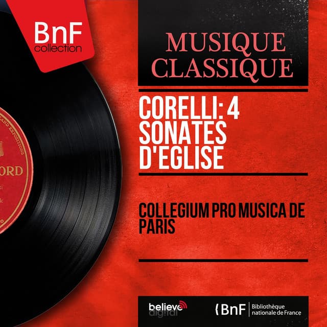 Corelli: 4 Sonates d'église - Arcangelo Corelli