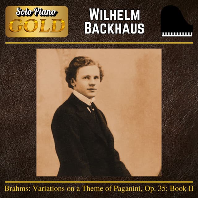 Brahms: Variations on a Theme of Paganini, Op. 35: Book II - Johannes Brahms