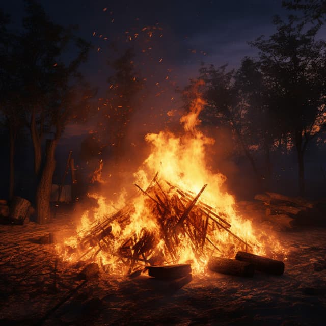 Fire's Feline Serenity: Calm Tunes for Cats - Ocean Vacation