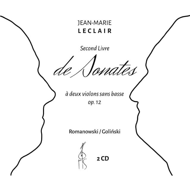 Jean-Marie Leclair: Second Livre de Sonates á deux violons sans basse op. 12 - Jean-Marie Leclair