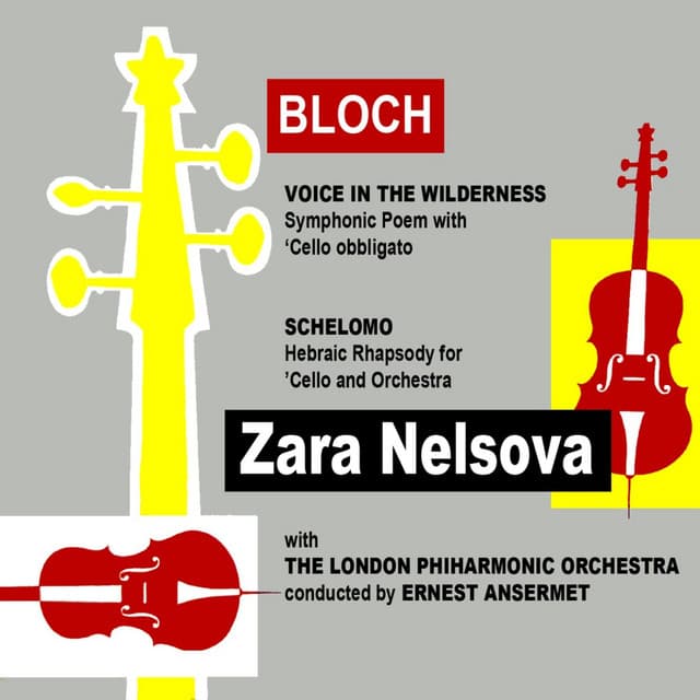 Bloch Voice In The Wilderness - Ernest Bloch