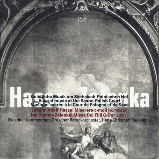 Hasse & Zelenka: Sacred Music at the Saxon-Polish Court - Dresdner Kammerchor