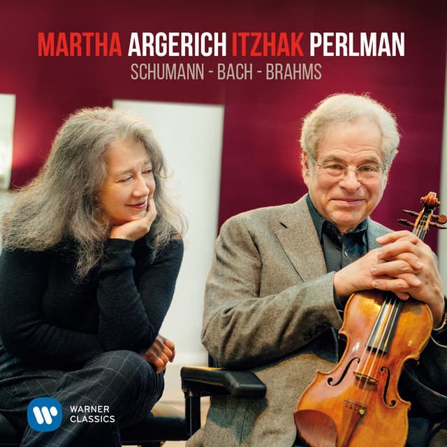 Perlman & Argerich play Schumann, Bach & Brahms - Martha Argerich