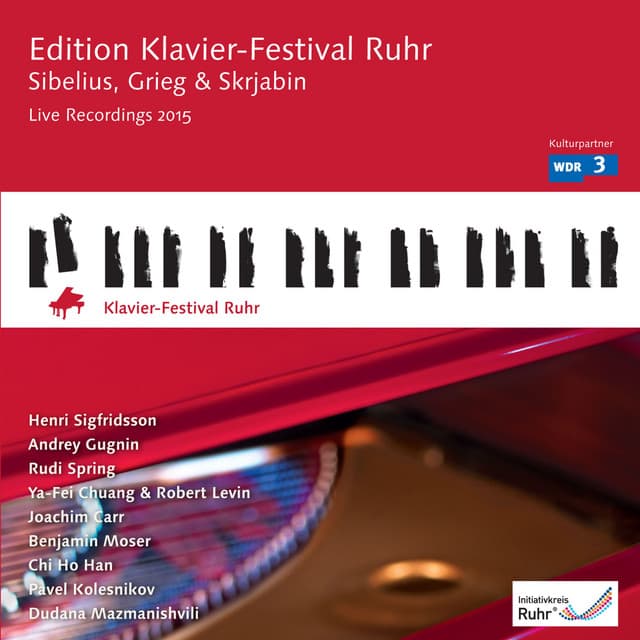 Sibelius, Grieg & Scriabine: Edition Klavier-Festival Ruhr, Vol. 34 - Henri Sigfridsson