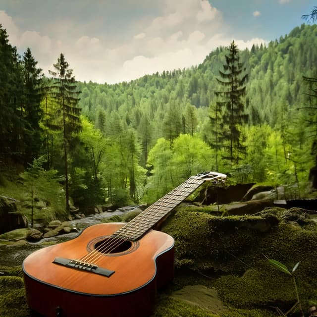 Serene Escape: Guitar Music for Relaxation - The Jazz Piano Brazilian Guitar Smooth Sax Quartet.