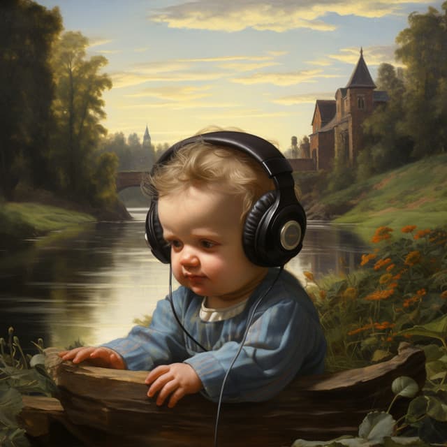 Music for Baby: River Cradle Lullaby - Water and River Sounds