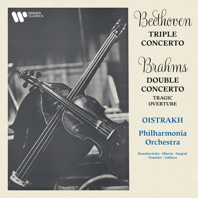 Beethoven: Triple Concerto, Op. 56 - Brahms: Double Concerto, Op. 102 & Tragic Overture, Op. 81 - David Oistrakh