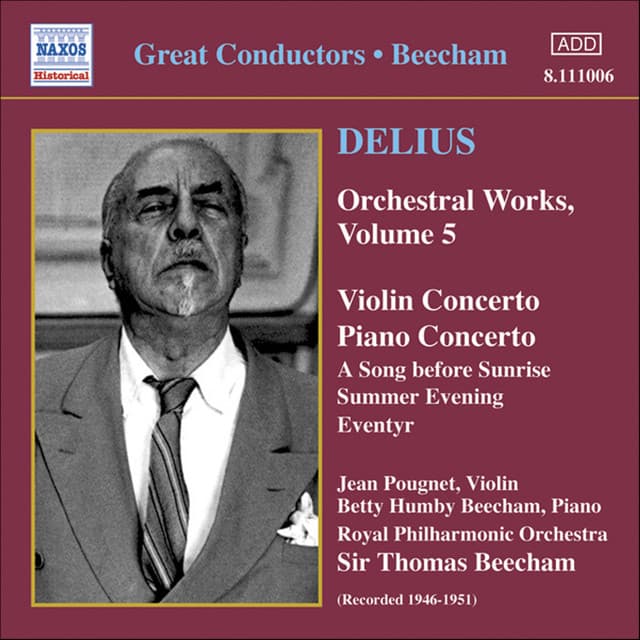Delius: Orchestral Works, Vol. 5 - Frederick Delius