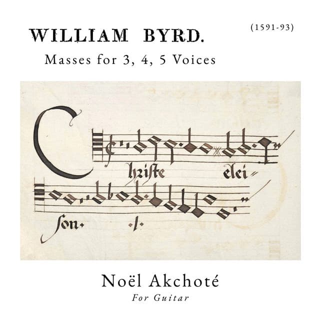 Byrd - Masses For 3-5 Voices - William Byrd