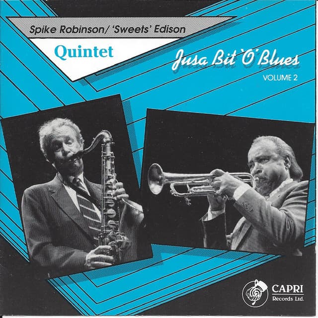 Jusa Bit O'blues Volume 2 - Spike Robinson