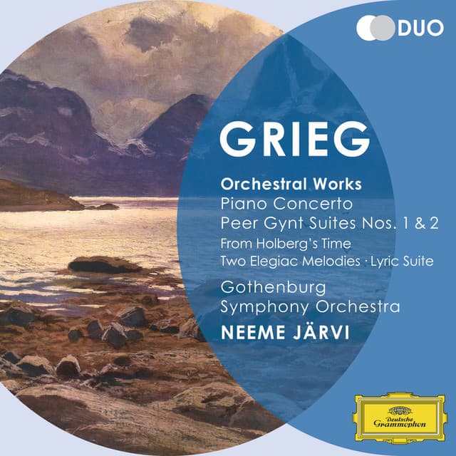 Grieg: Orchestral Works - Piano Concerto; Peer Gynt Suites Nos.1 & 2; From Holberg's Time; Two Elegiac Melodies; Lyric Suite - Edvard Grieg