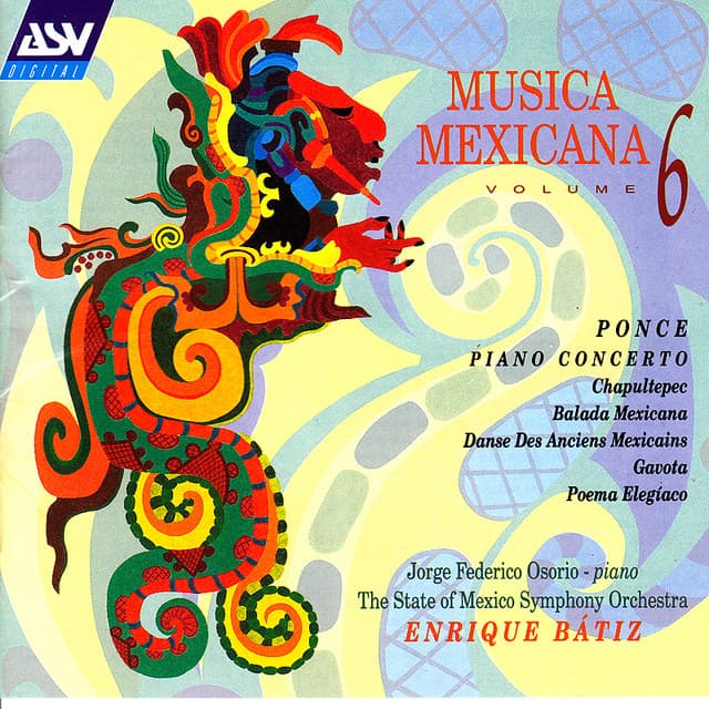 Musica Mexicana Volume 6 - Manuel Ponce
