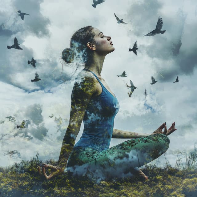 Meditative Pfade: Braunes Rauschen Chakra - Dreamscape Dreams