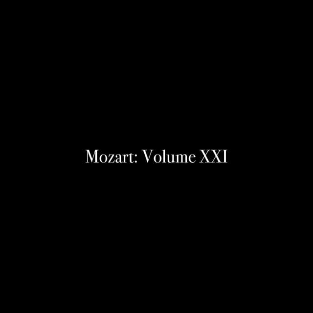 Mozart: Volume XXI - Al Goranski