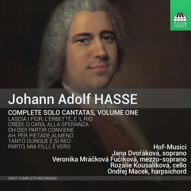 Hasse: Complete Solo Cantatas, Vol. 1 - Johann Adolf Hasse