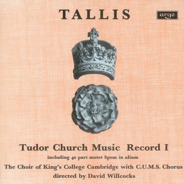 Tallis: Tudor Church Music I - Thomas Tallis