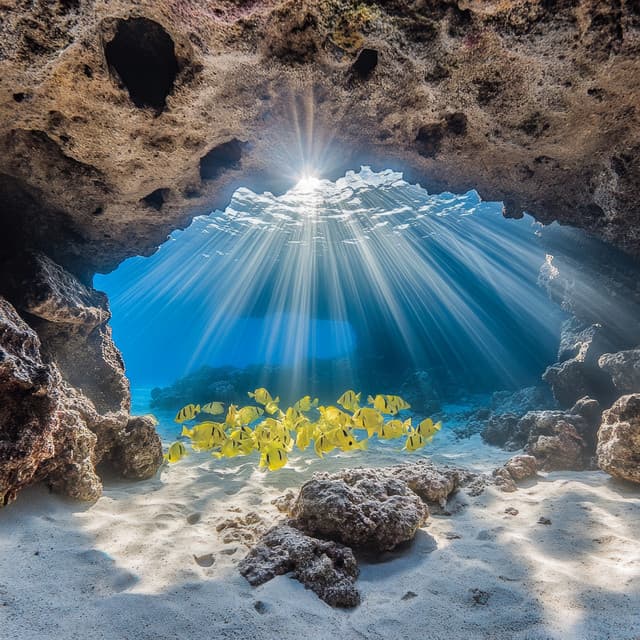 Gleaming Flowing Strings - Ocean Sounds