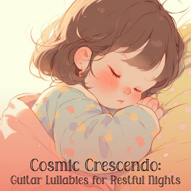 Cosmic Crescendo: Guitar Lullabies for Restful Nights - Bedtime Baby