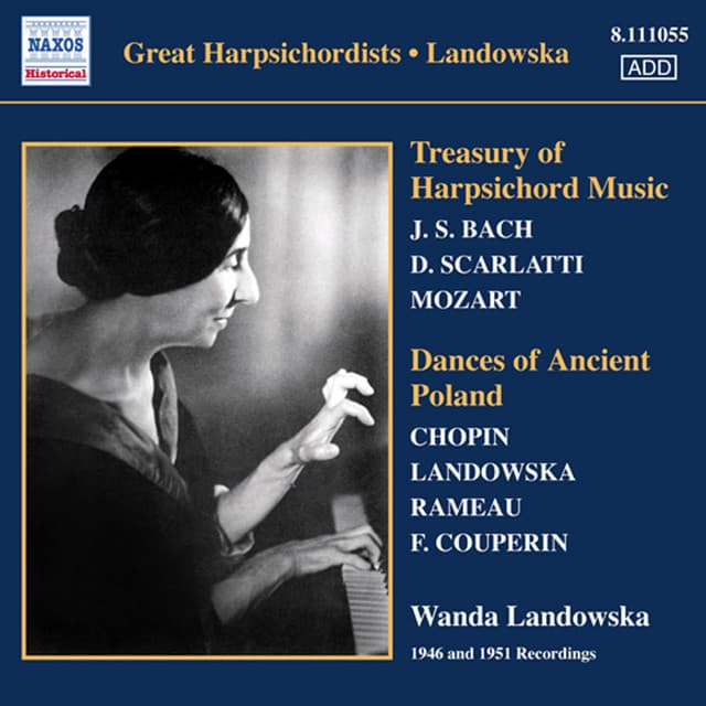 Treasury of Harpsichord Music & Dances of Ancient Poland - Wanda Landowska