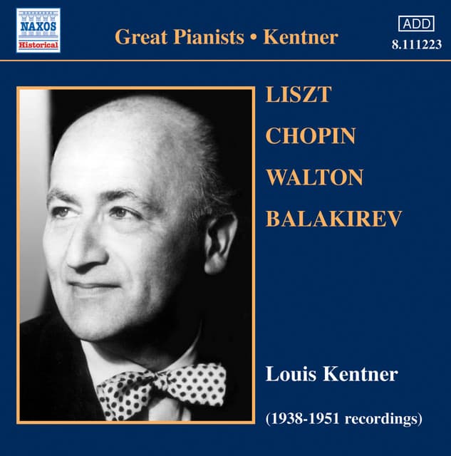 Balakirev: Piano Sonata / Liszt: Apres Une Lecture Du Dante - Louis Kentner