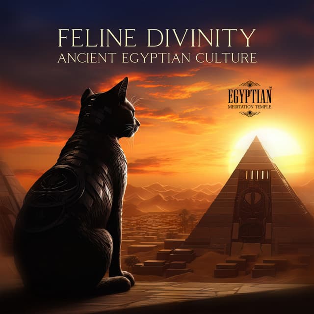 Feline Divinity, Ancient Egyptian Culture - Egyptian Meditation Temple