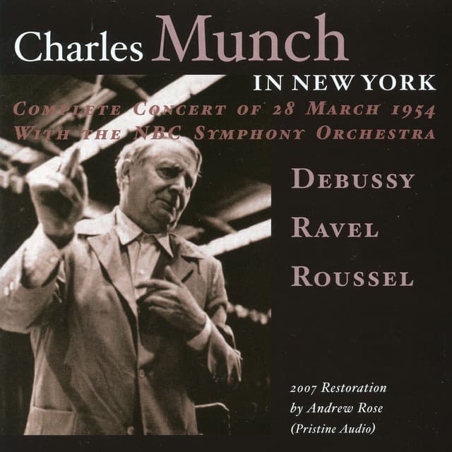 Charles Munch in New York - Charles Münch