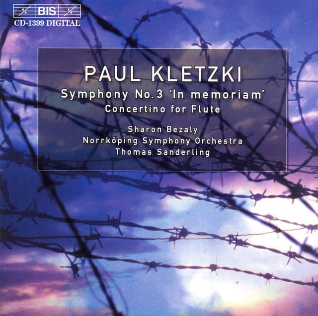 Kletzki: Symphony No. 3 / Concertino for Flute - Paul Kletzki