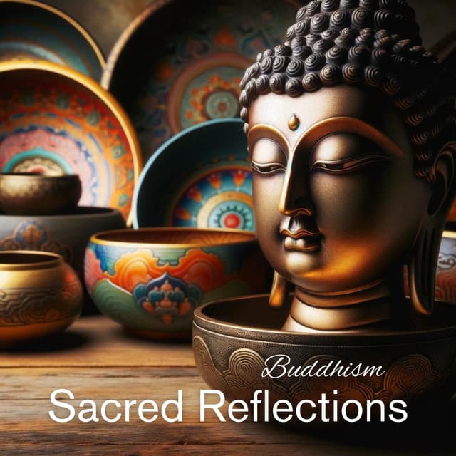 Sacred Reflections: Unveiling the Soul Through Spiritual Meditation, Tibetan Singing Bowls, Enlightenment in Buddhism - Spiritual Meditation Vibes