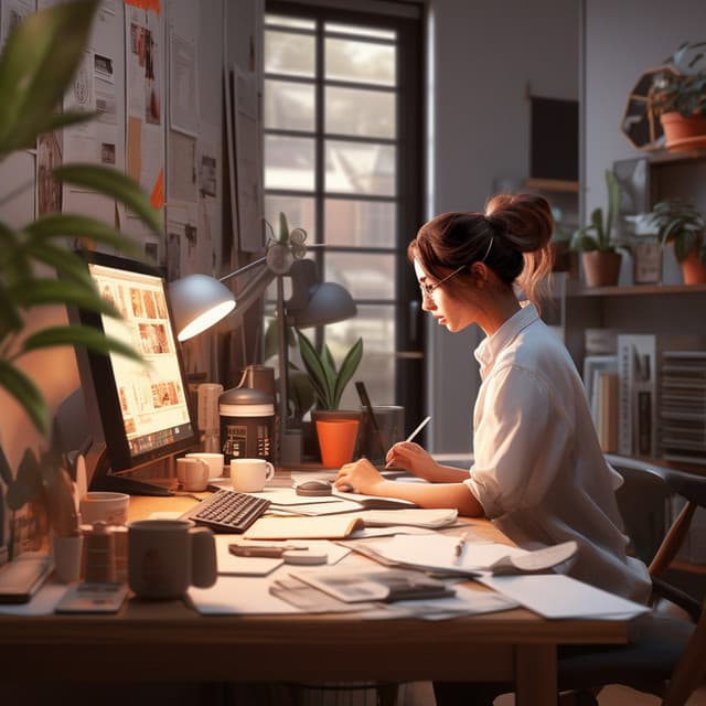 Lofi Workstream: Ambient Productivity - Lofi Beats for Work